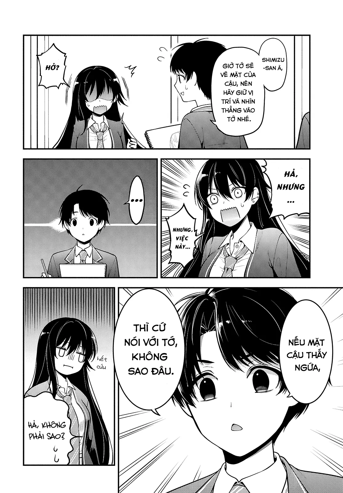 Cô Nàng Yankee Shimizu-san Bàn Bên Đã Nhuộm Tóc Đen Mất Rồi Chapter  1 - 52