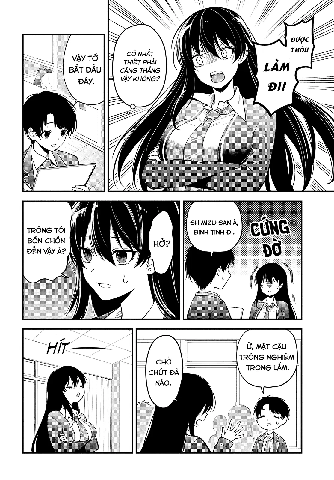 Cô Nàng Yankee Shimizu-san Bàn Bên Đã Nhuộm Tóc Đen Mất Rồi Chapter  1 - 58