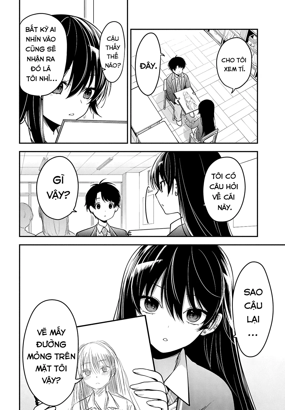 Cô Nàng Yankee Shimizu-san Bàn Bên Đã Nhuộm Tóc Đen Mất Rồi Chapter  1 - 64