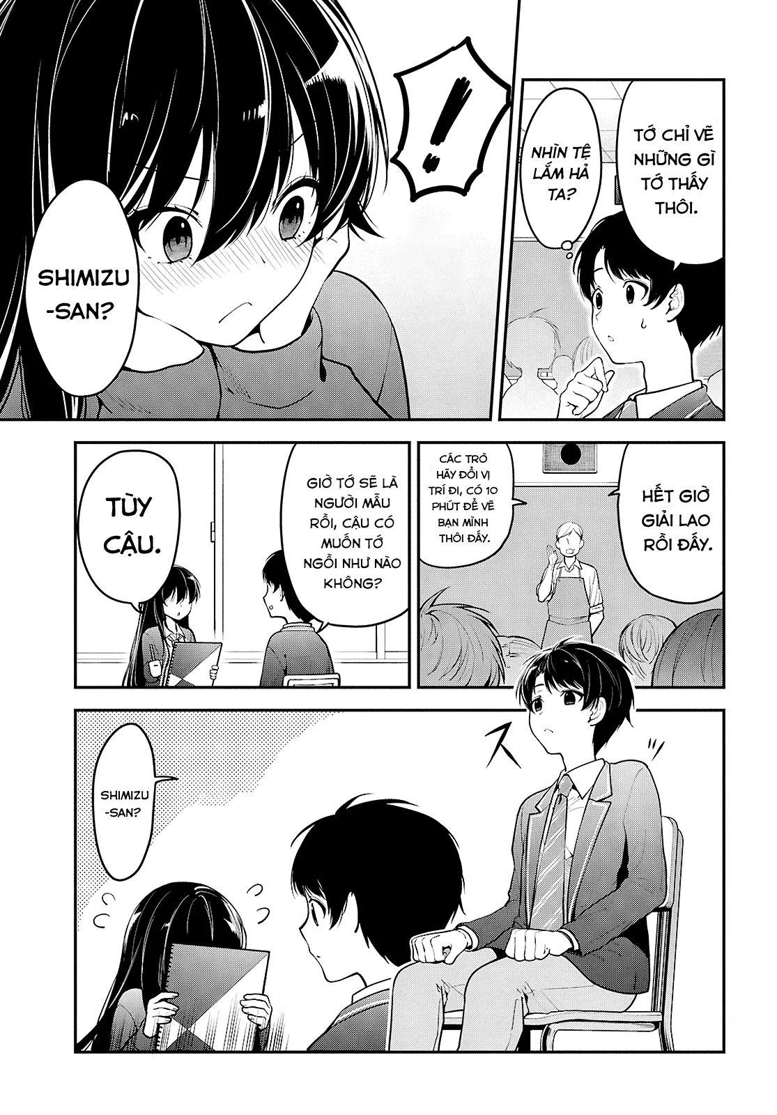 Cô Nàng Yankee Shimizu-san Bàn Bên Đã Nhuộm Tóc Đen Mất Rồi Chapter  1 - 65