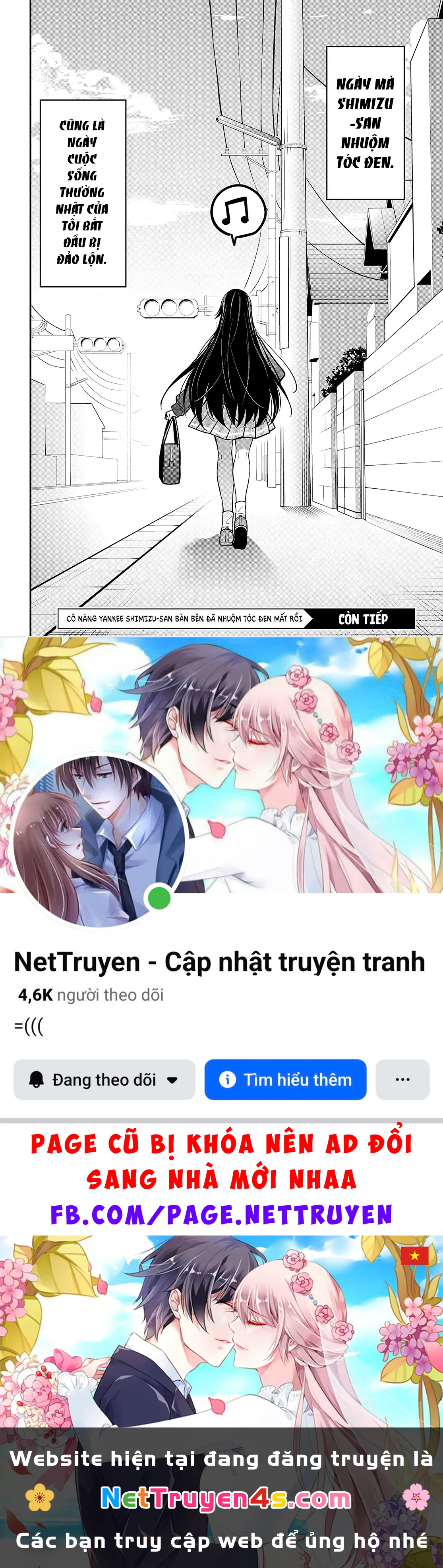 Cô Nàng Yankee Shimizu-san Bàn Bên Đã Nhuộm Tóc Đen Mất Rồi Chapter  1 - 68