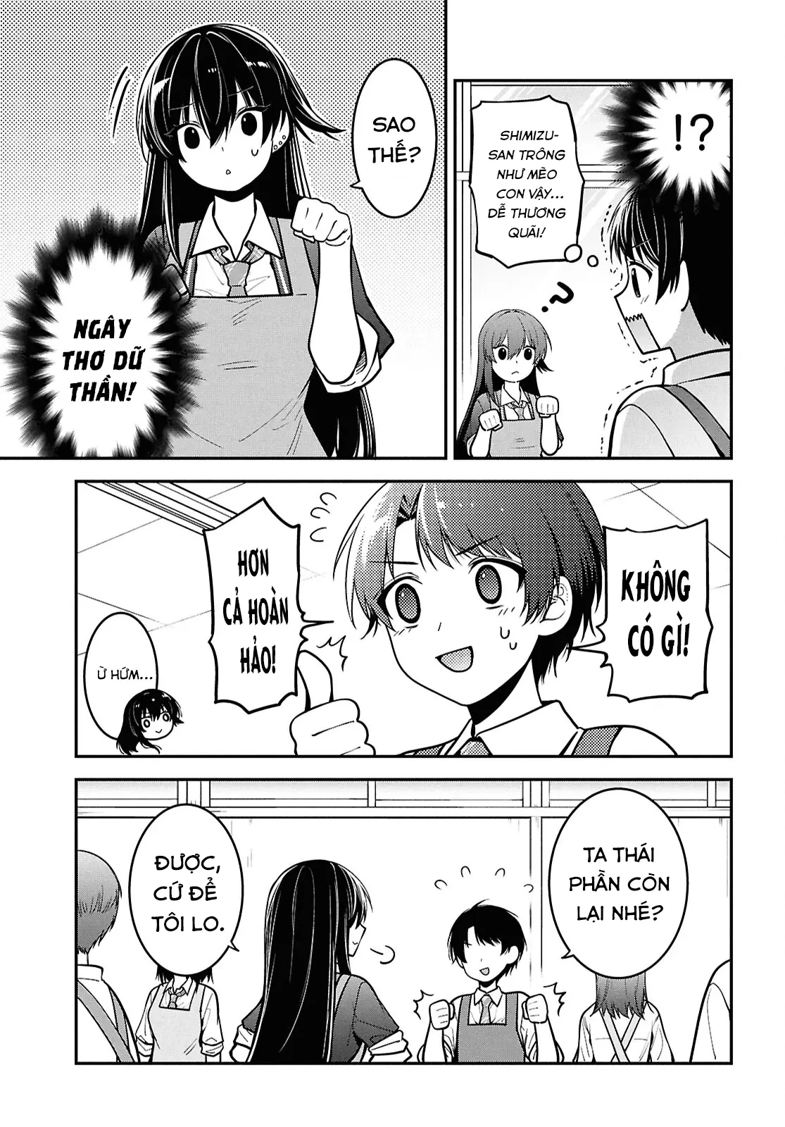 Cô Nàng Yankee Shimizu-san Bàn Bên Đã Nhuộm Tóc Đen Mất Rồi Chapter  2 - 28