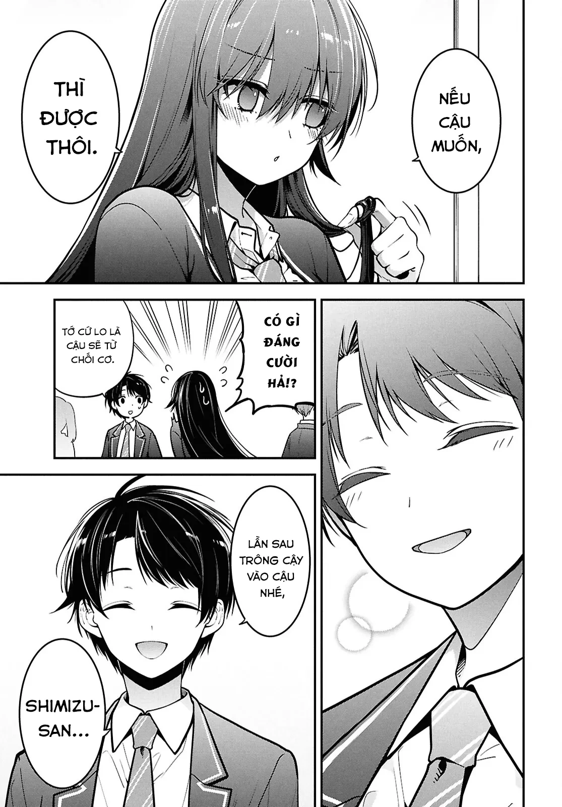 Cô Nàng Yankee Shimizu-san Bàn Bên Đã Nhuộm Tóc Đen Mất Rồi Chapter  2 - 34