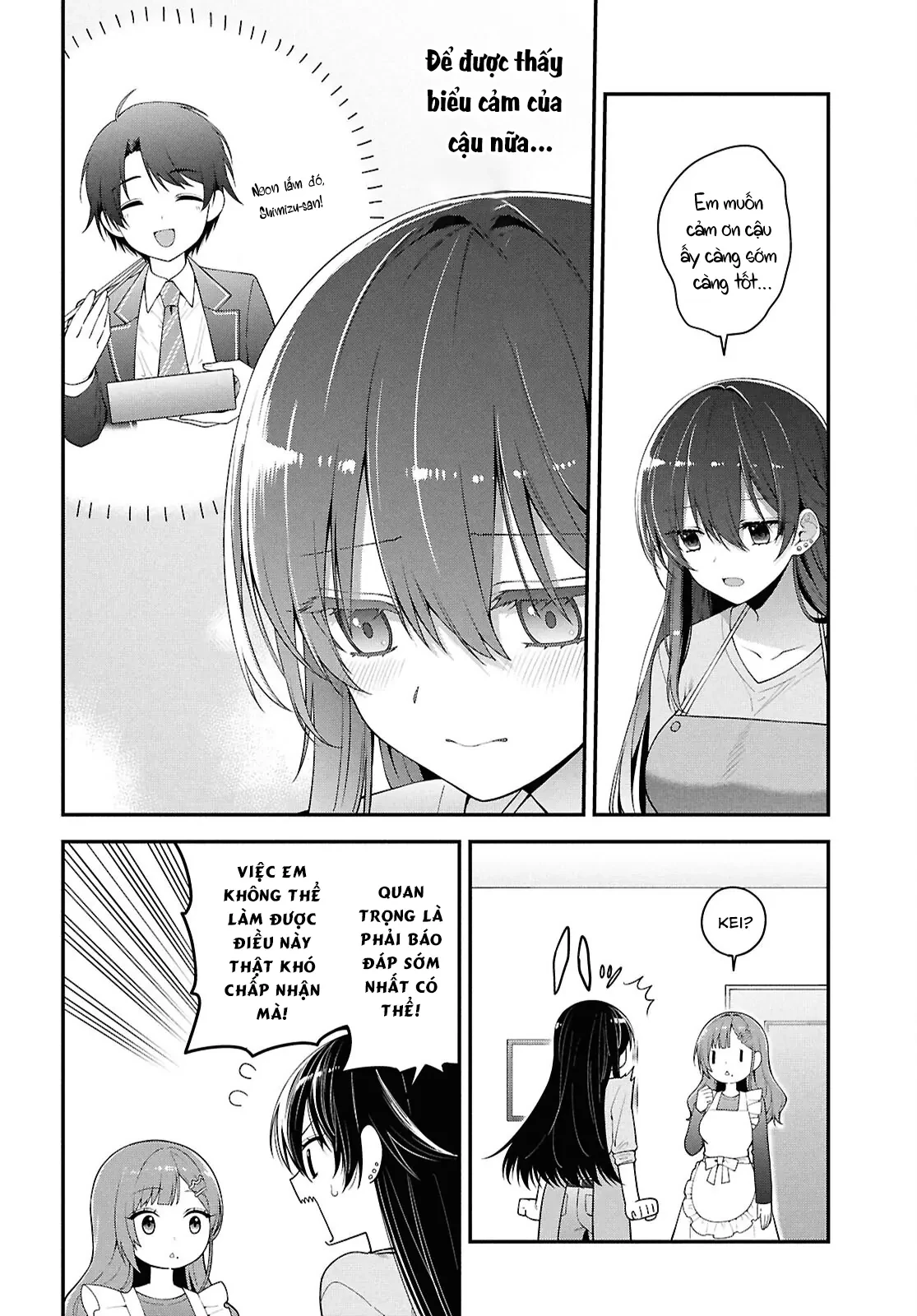 Cô Nàng Yankee Shimizu-san Bàn Bên Đã Nhuộm Tóc Đen Mất Rồi Chapter  3 - 13