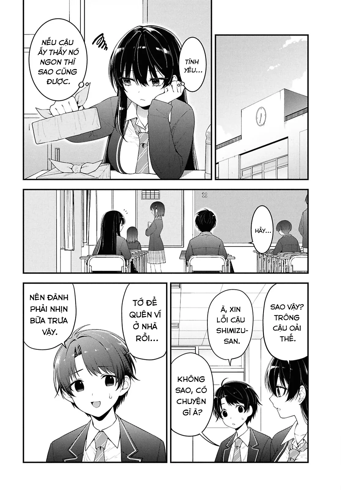 Cô Nàng Yankee Shimizu-san Bàn Bên Đã Nhuộm Tóc Đen Mất Rồi Chapter  3 - 17