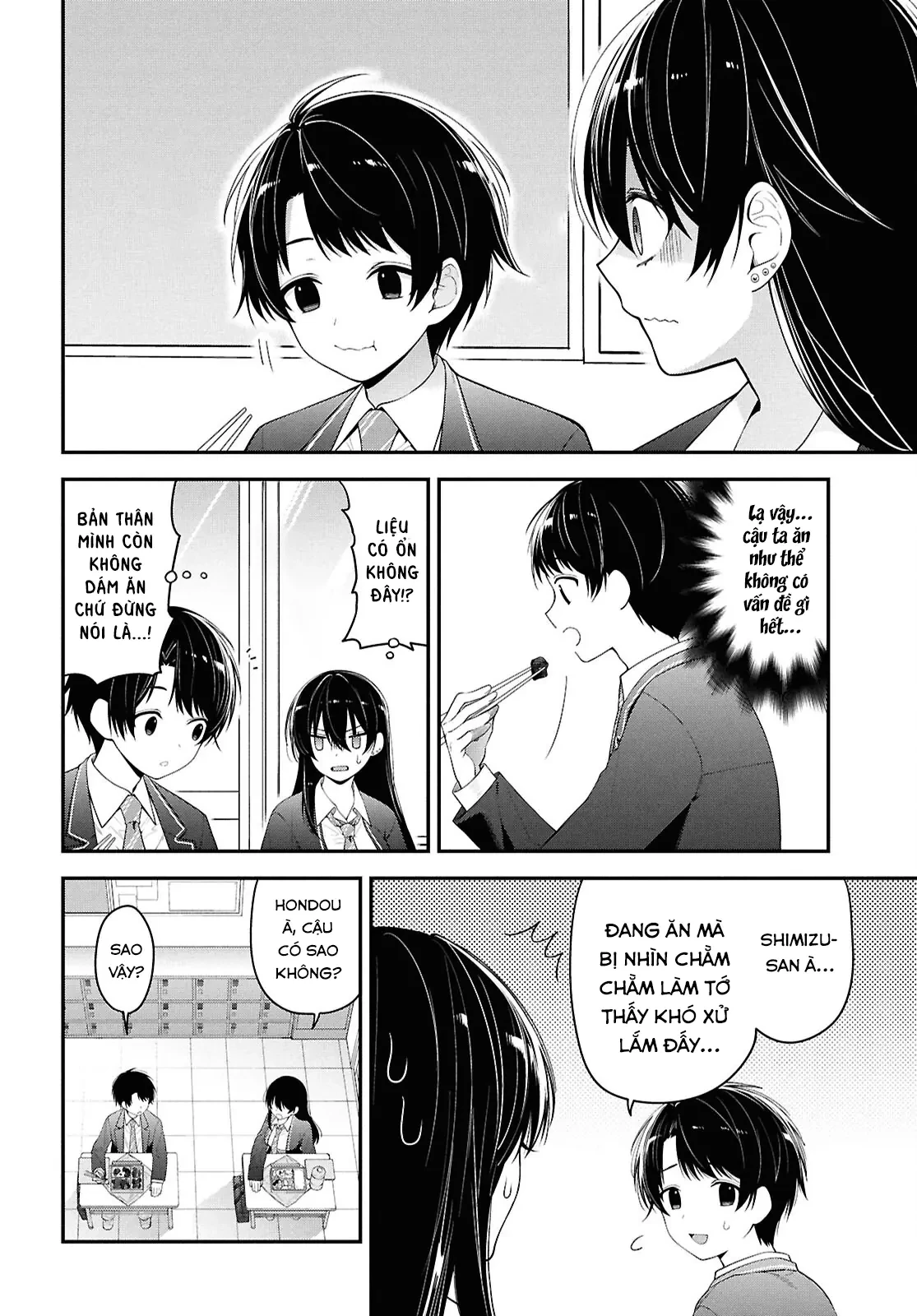 Cô Nàng Yankee Shimizu-san Bàn Bên Đã Nhuộm Tóc Đen Mất Rồi Chapter  3 - 23