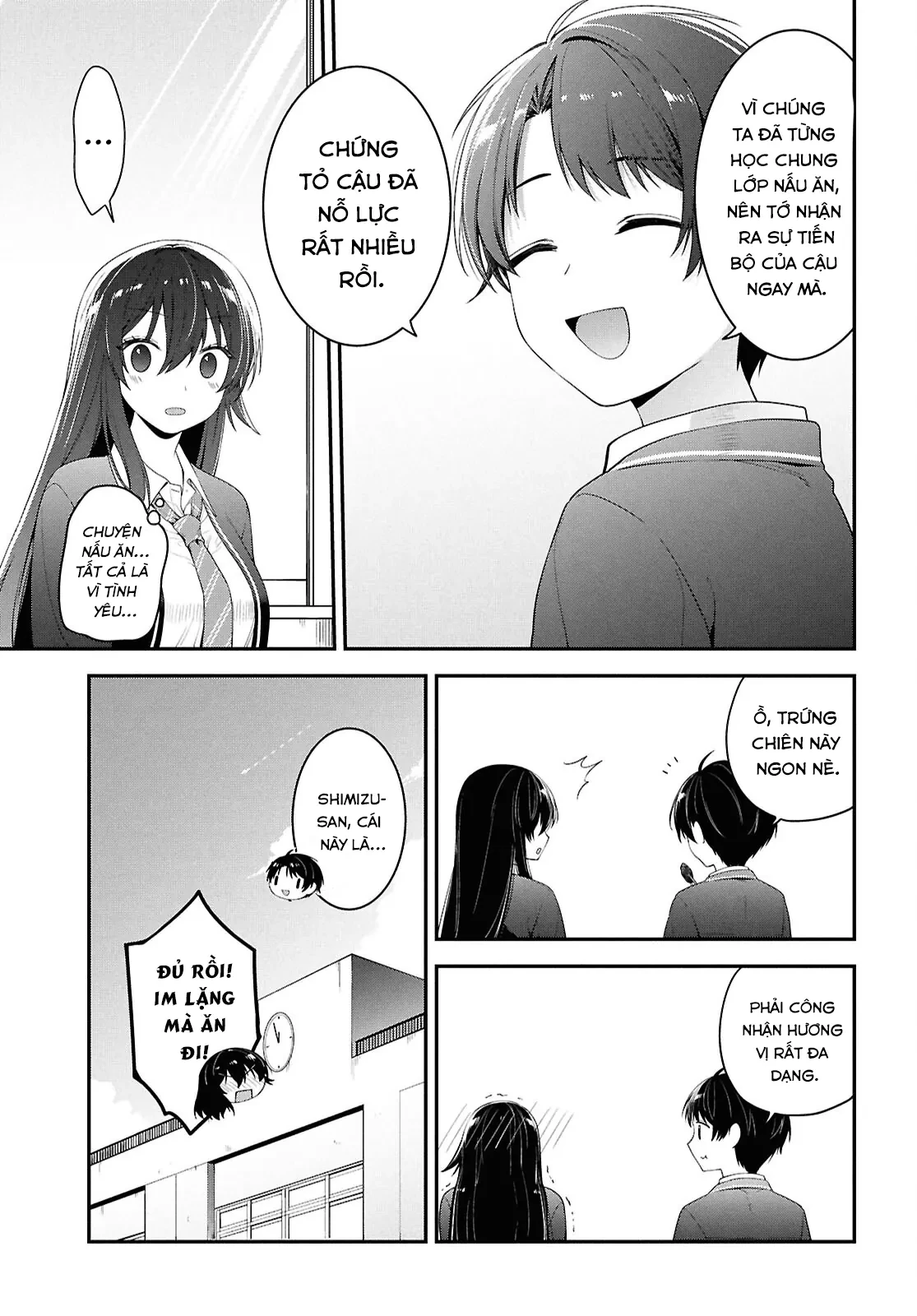 Cô Nàng Yankee Shimizu-san Bàn Bên Đã Nhuộm Tóc Đen Mất Rồi Chapter  3 - 28