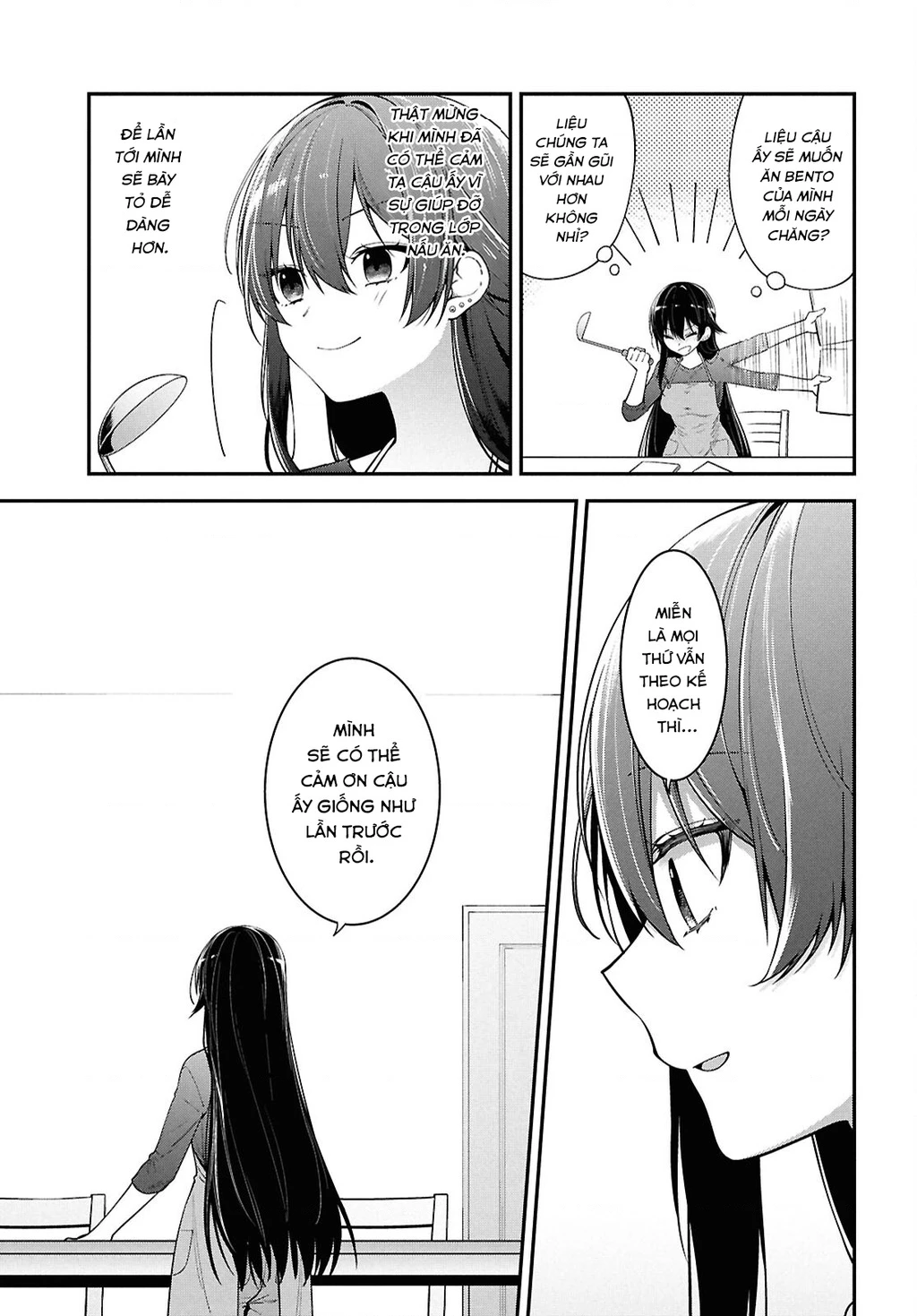 Cô Nàng Yankee Shimizu-san Bàn Bên Đã Nhuộm Tóc Đen Mất Rồi Chapter 4 - 4