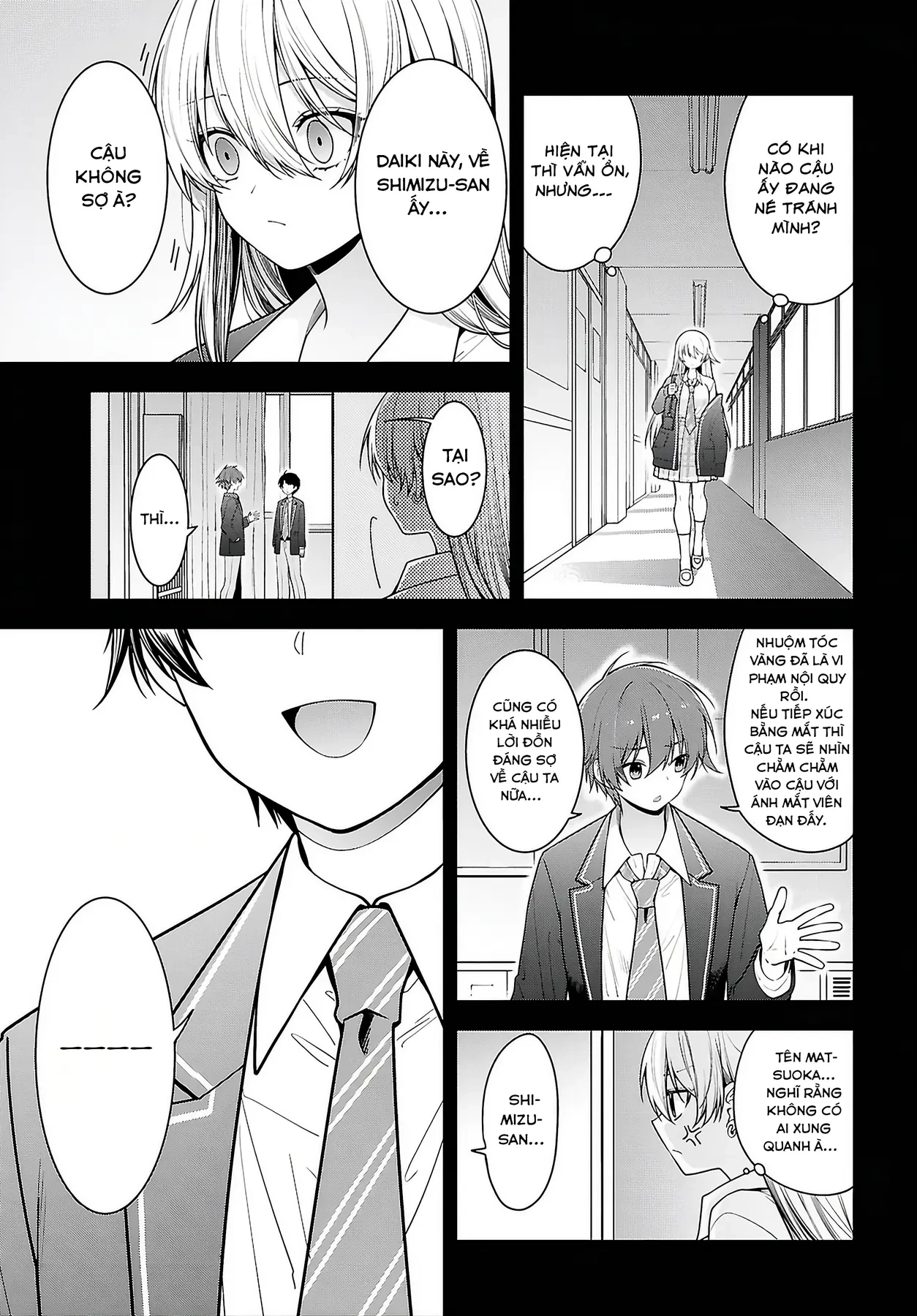 Cô Nàng Yankee Shimizu-san Bàn Bên Đã Nhuộm Tóc Đen Mất Rồi Chapter  5 - 3