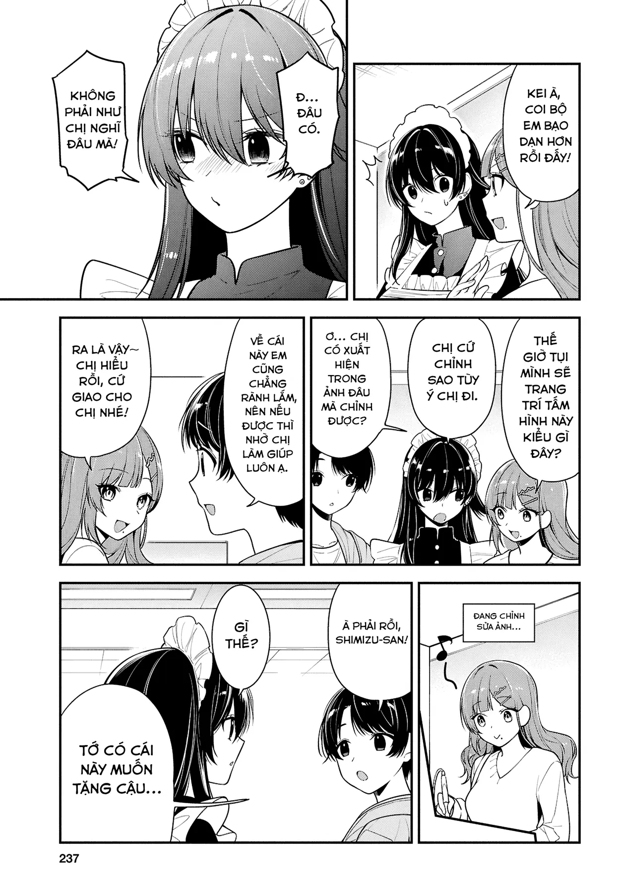 Cô Nàng Yankee Shimizu-san Bàn Bên Đã Nhuộm Tóc Đen Mất Rồi Chapter  7 - 27