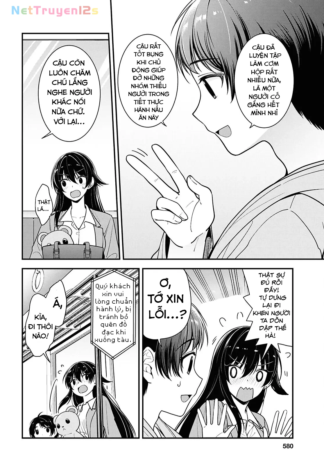 Cô Nàng Yankee Shimizu-san Bàn Bên Đã Nhuộm Tóc Đen Mất Rồi Chapter  8 - 7