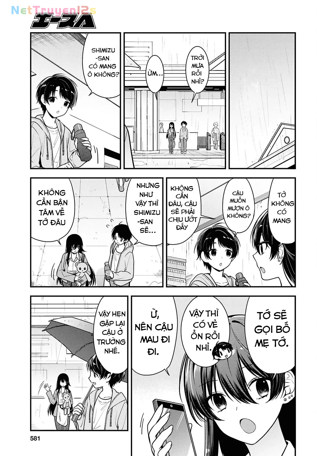 Cô Nàng Yankee Shimizu-san Bàn Bên Đã Nhuộm Tóc Đen Mất Rồi Chapter  8 - 8