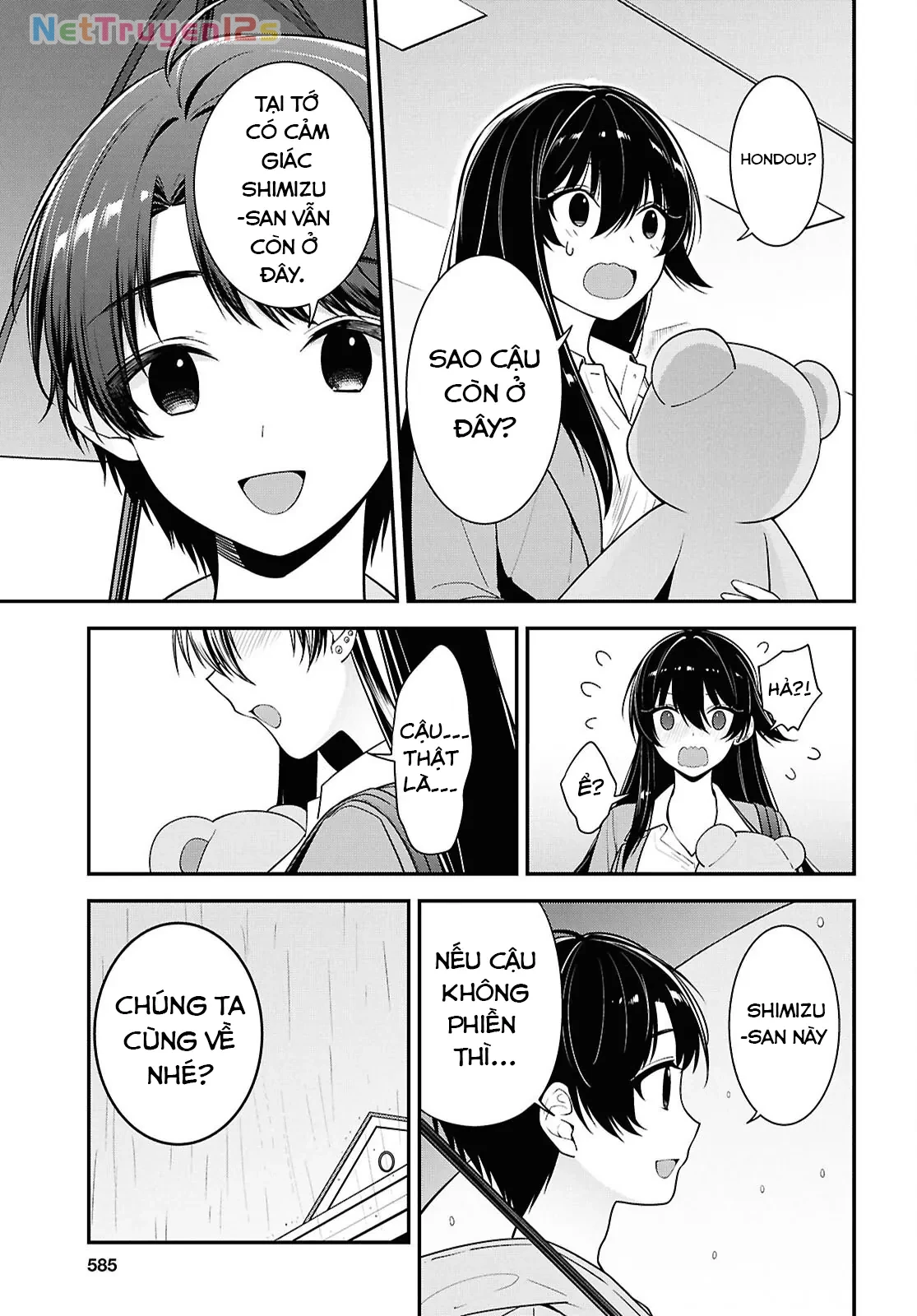 Cô Nàng Yankee Shimizu-san Bàn Bên Đã Nhuộm Tóc Đen Mất Rồi Chapter  8 - 12