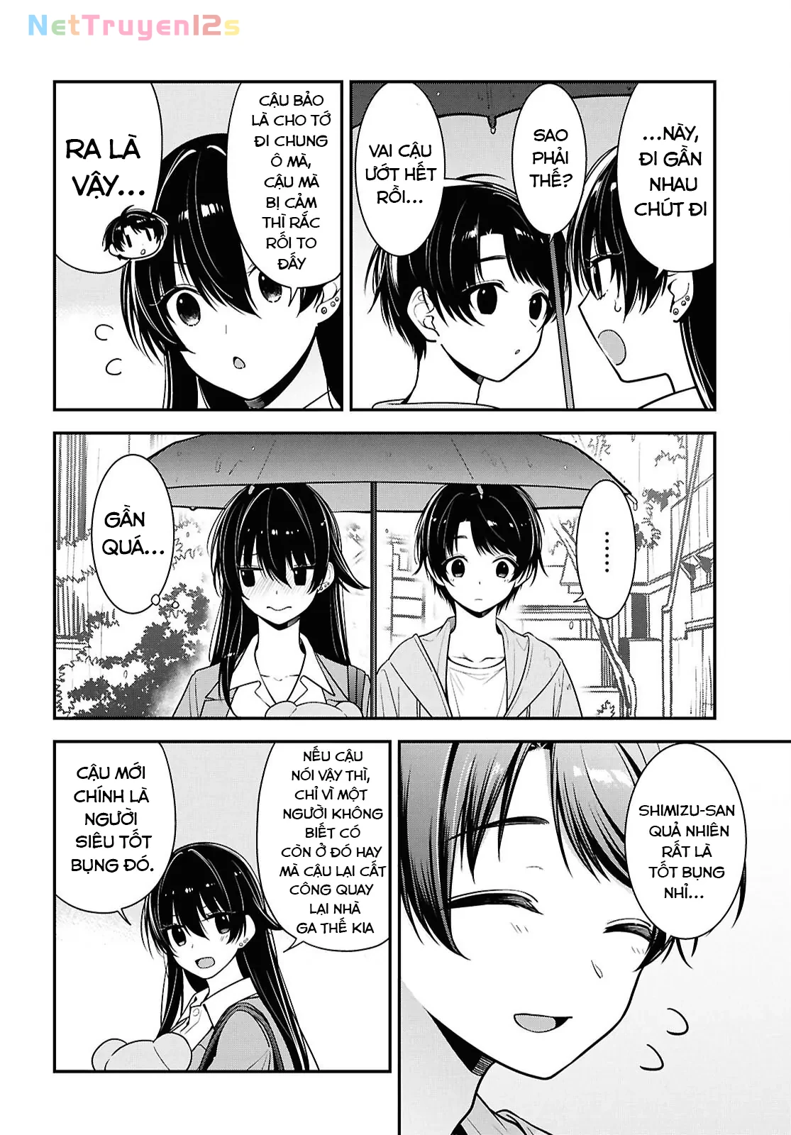 Cô Nàng Yankee Shimizu-san Bàn Bên Đã Nhuộm Tóc Đen Mất Rồi Chapter  8 - 15