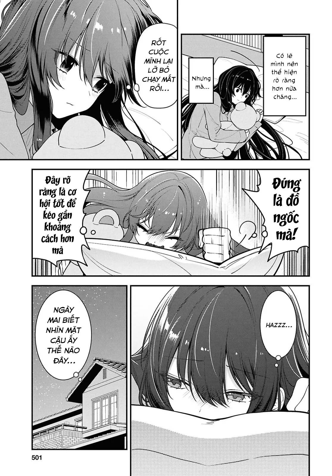 Cô Nàng Yankee Shimizu-san Bàn Bên Đã Nhuộm Tóc Đen Mất Rồi Chapter  9 - 4
