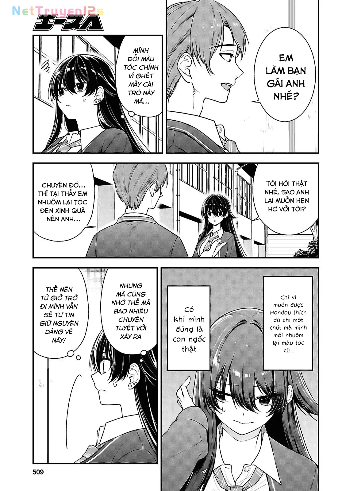 Cô Nàng Yankee Shimizu-san Bàn Bên Đã Nhuộm Tóc Đen Mất Rồi Chapter  9 - 12