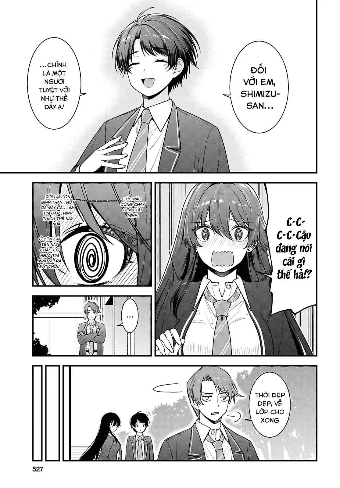 Cô Nàng Yankee Shimizu-san Bàn Bên Đã Nhuộm Tóc Đen Mất Rồi Chapter  9 - 28