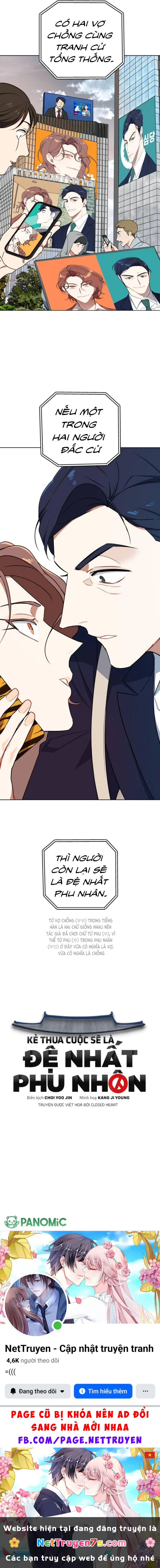 Kẻ Thua Cuộc Sẽ Là Đệ Nhất Phu Nhân Chapter  1 - 18