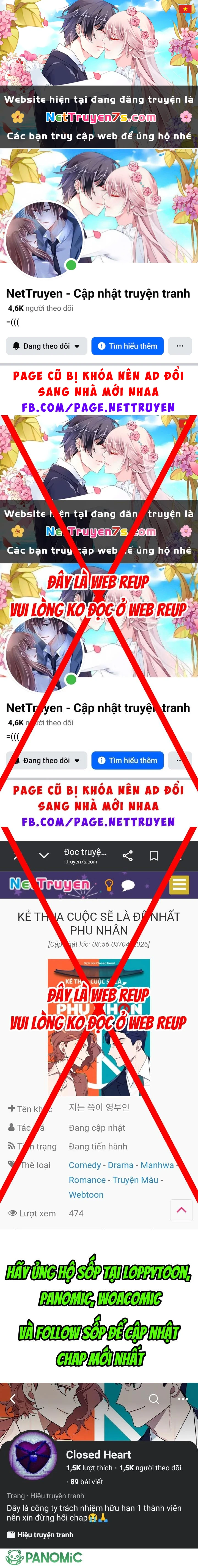 Kẻ Thua Cuộc Sẽ Là Đệ Nhất Phu Nhân Chapter  26 - 1