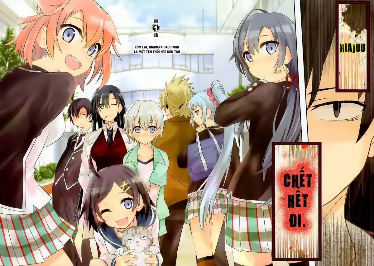 Chuyện Tình Thanh Xuân Bi Hài Của Tôi Quả Nhiên Là Sai Lầm @Comic Chapter 1 - 2