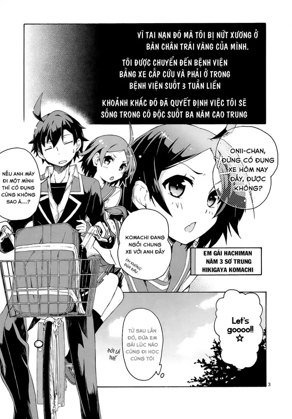 Chuyện Tình Thanh Xuân Bi Hài Của Tôi Quả Nhiên Là Sai Lầm @Comic Chapter 2 - 3