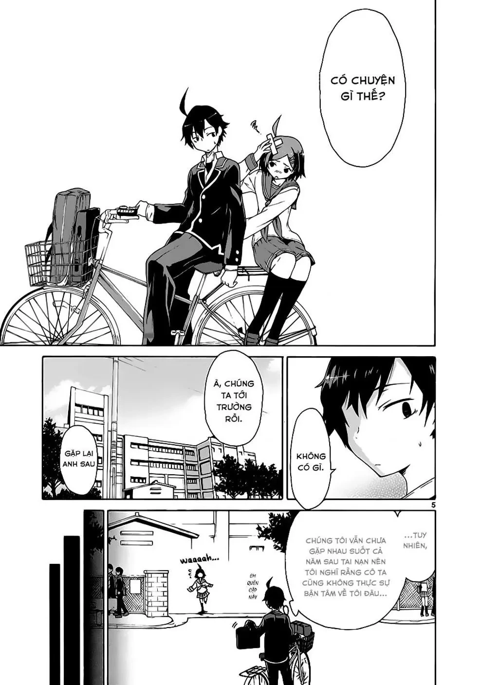 Chuyện Tình Thanh Xuân Bi Hài Của Tôi Quả Nhiên Là Sai Lầm @Comic Chapter 2 - 5