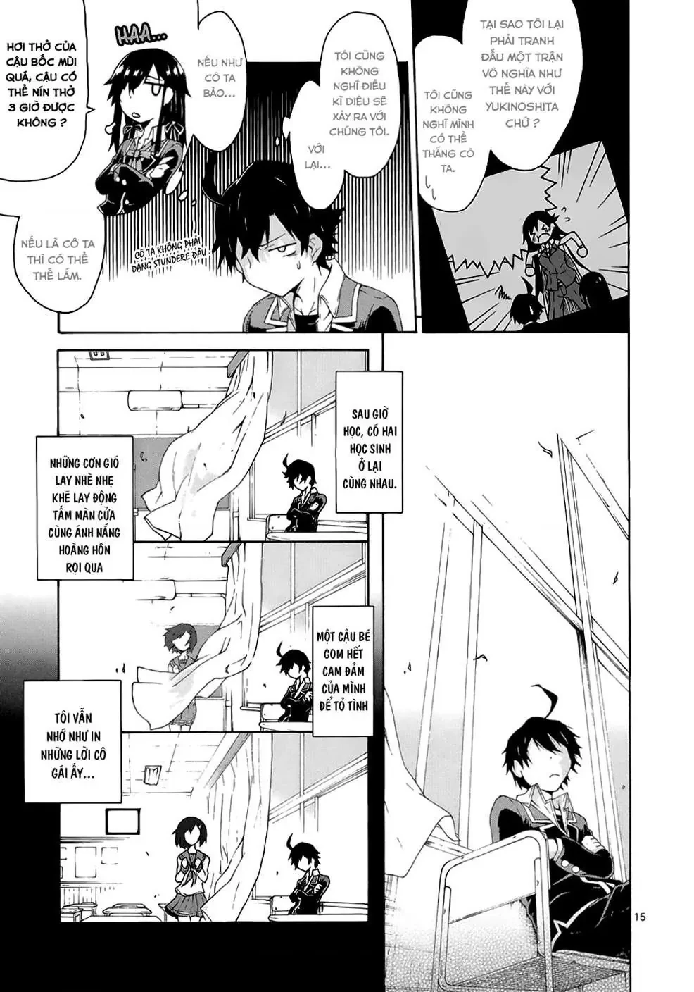 Chuyện Tình Thanh Xuân Bi Hài Của Tôi Quả Nhiên Là Sai Lầm @Comic Chapter 2 - 15