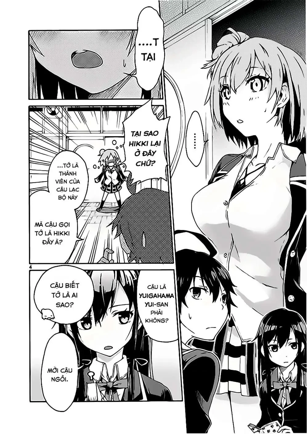 Chuyện Tình Thanh Xuân Bi Hài Của Tôi Quả Nhiên Là Sai Lầm @Comic Chapter 3 - 4