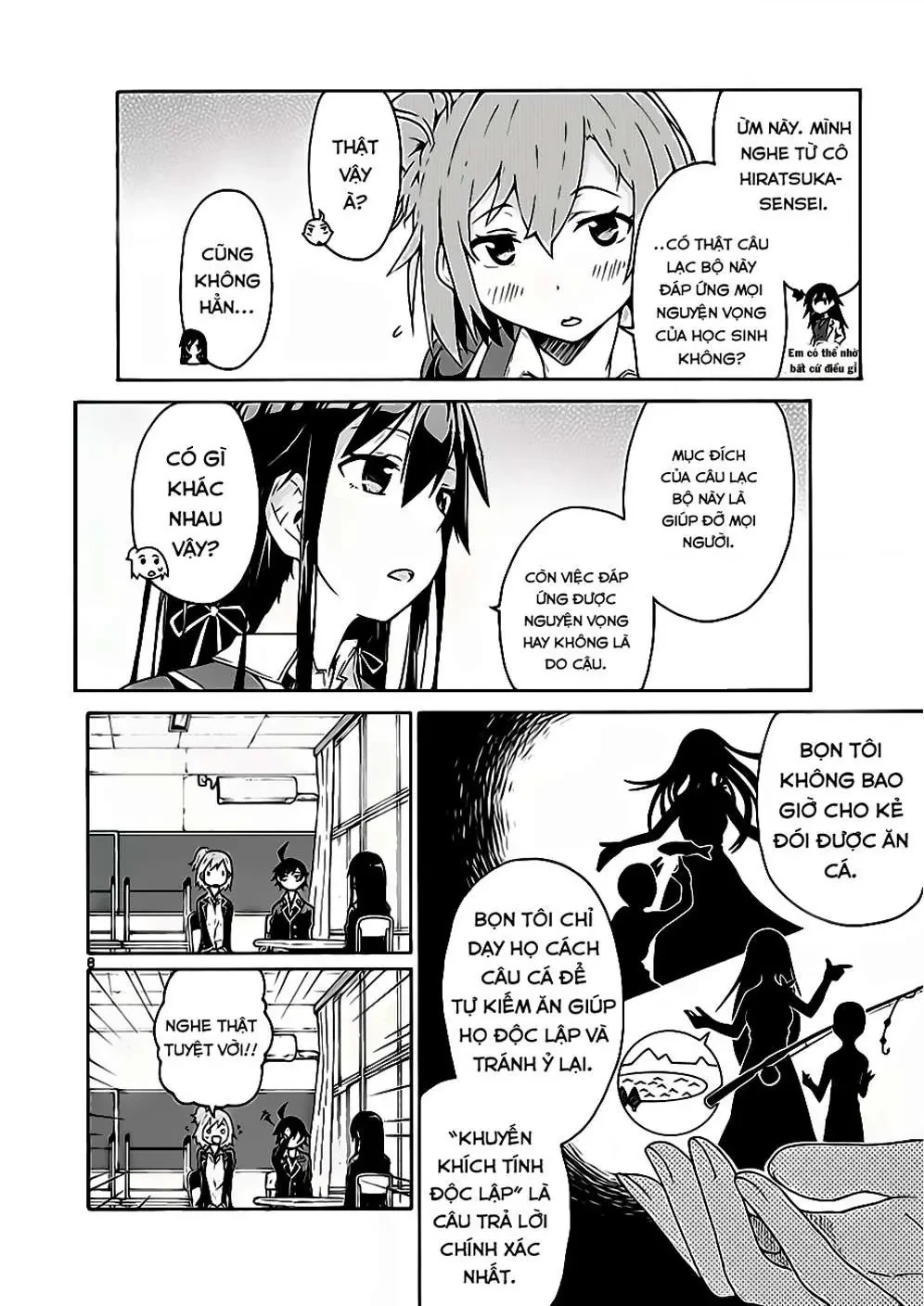 Chuyện Tình Thanh Xuân Bi Hài Của Tôi Quả Nhiên Là Sai Lầm @Comic Chapter 3 - 8