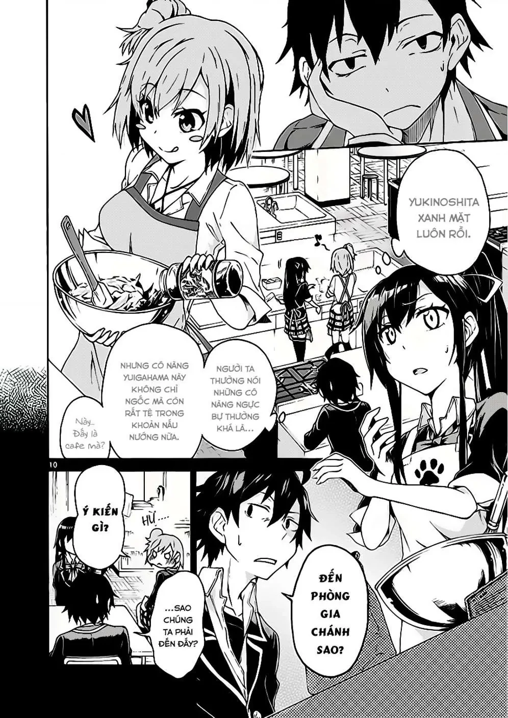 Chuyện Tình Thanh Xuân Bi Hài Của Tôi Quả Nhiên Là Sai Lầm @Comic Chapter 3 - 10