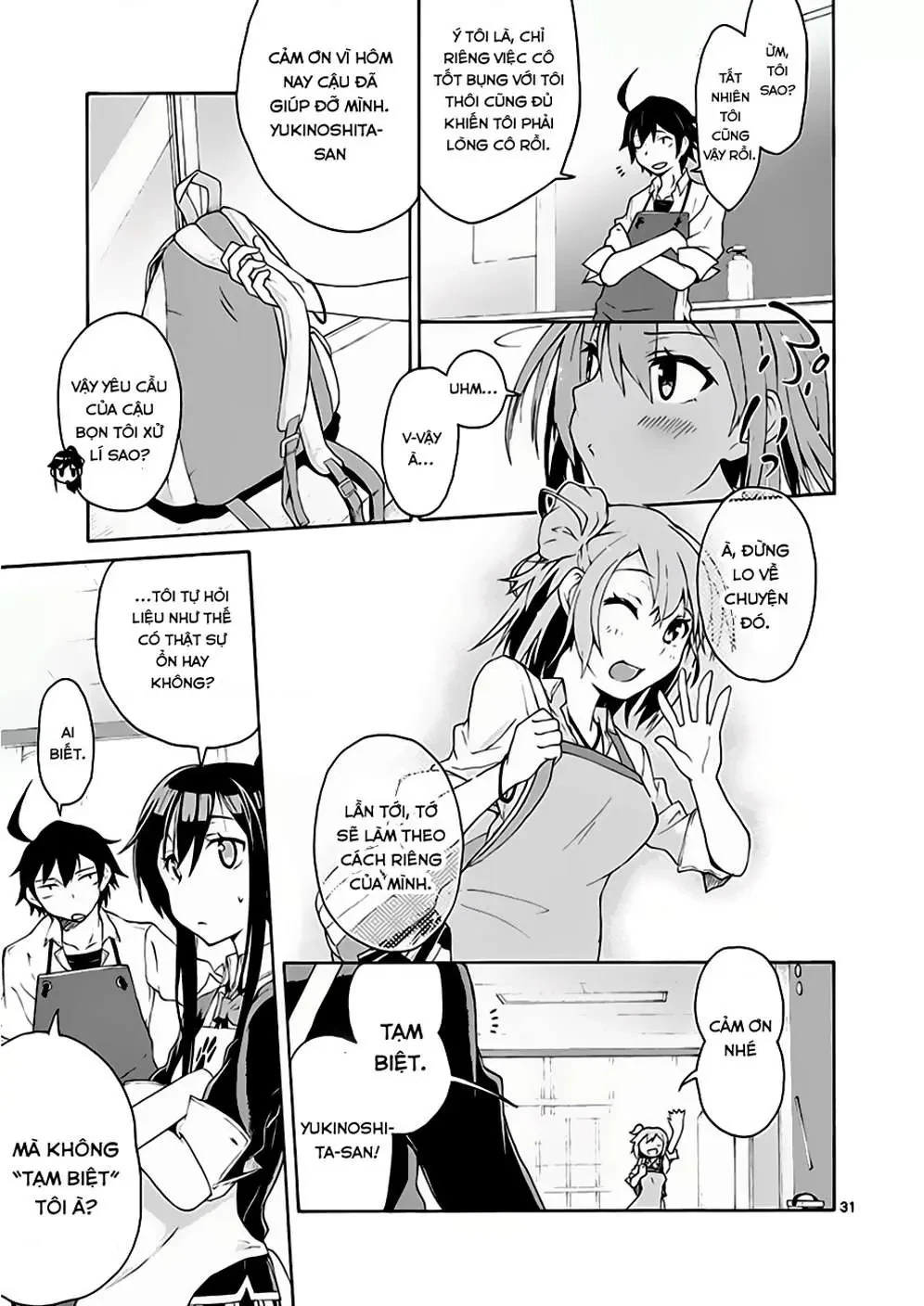 Chuyện Tình Thanh Xuân Bi Hài Của Tôi Quả Nhiên Là Sai Lầm @Comic Chapter 3 - 31