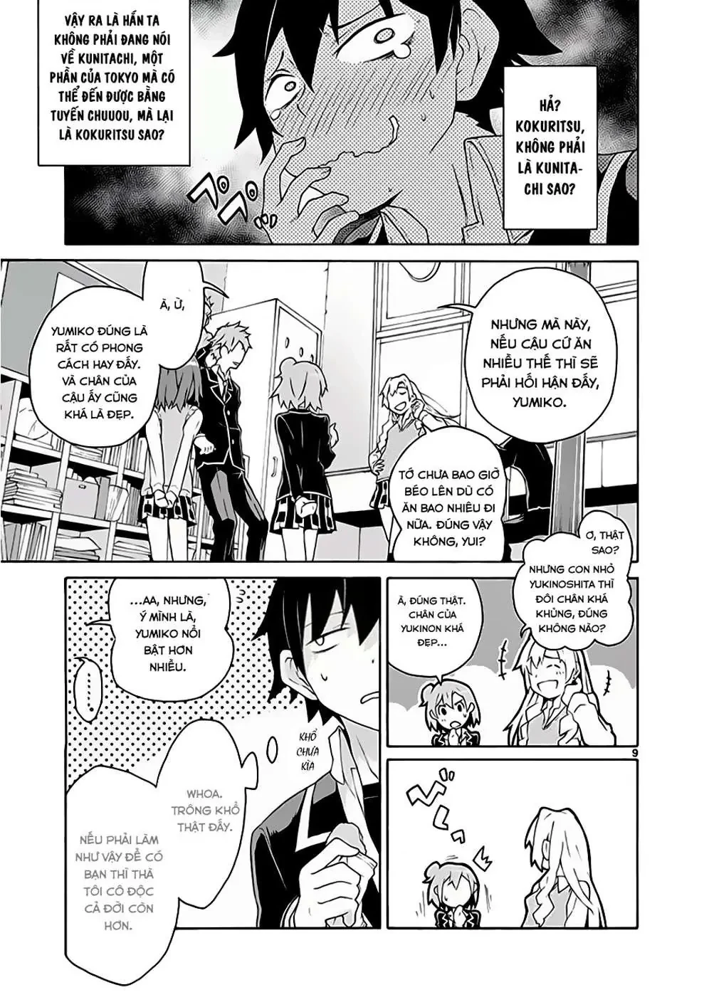 Chuyện Tình Thanh Xuân Bi Hài Của Tôi Quả Nhiên Là Sai Lầm @Comic Chapter 4 - 8