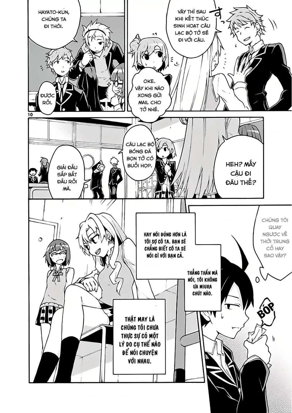 Chuyện Tình Thanh Xuân Bi Hài Của Tôi Quả Nhiên Là Sai Lầm @Comic Chapter 4 - 9