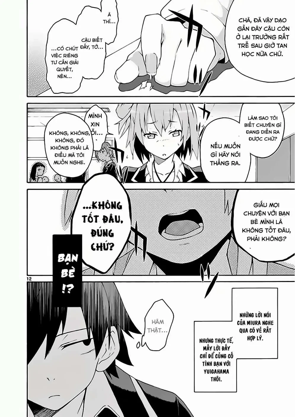 Chuyện Tình Thanh Xuân Bi Hài Của Tôi Quả Nhiên Là Sai Lầm @Comic Chapter 4 - 11