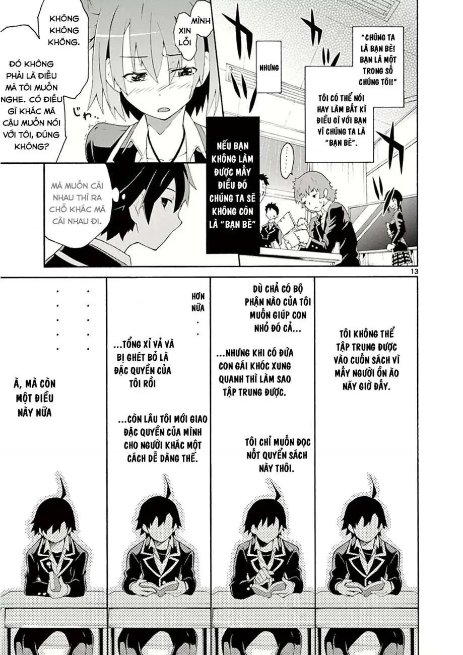 Chuyện Tình Thanh Xuân Bi Hài Của Tôi Quả Nhiên Là Sai Lầm @Comic Chapter 4 - 12