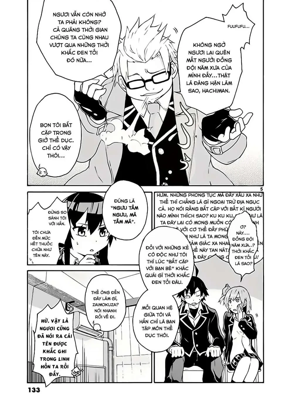 Chuyện Tình Thanh Xuân Bi Hài Của Tôi Quả Nhiên Là Sai Lầm @Comic Chapter 5 - 4