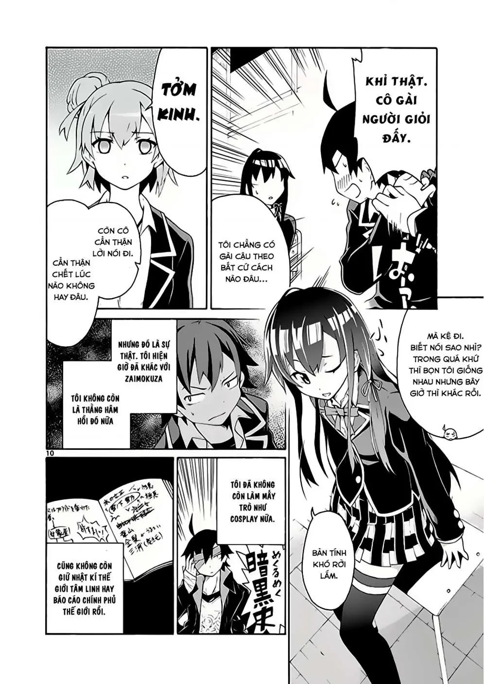 Chuyện Tình Thanh Xuân Bi Hài Của Tôi Quả Nhiên Là Sai Lầm @Comic Chapter 5 - 8