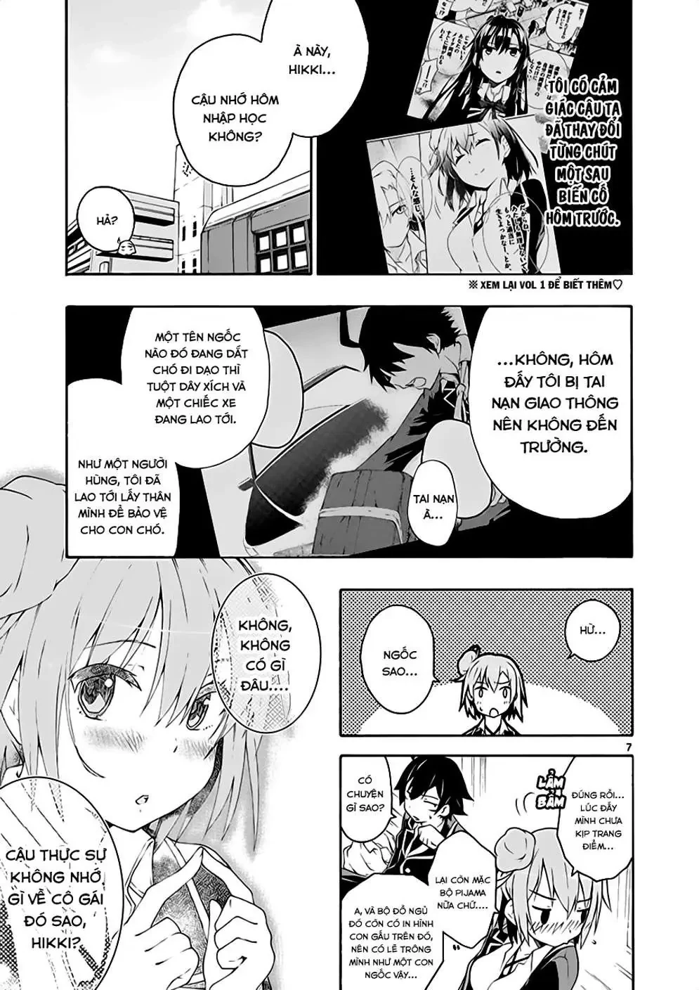 Chuyện Tình Thanh Xuân Bi Hài Của Tôi Quả Nhiên Là Sai Lầm @Comic Chapter 6 - 7