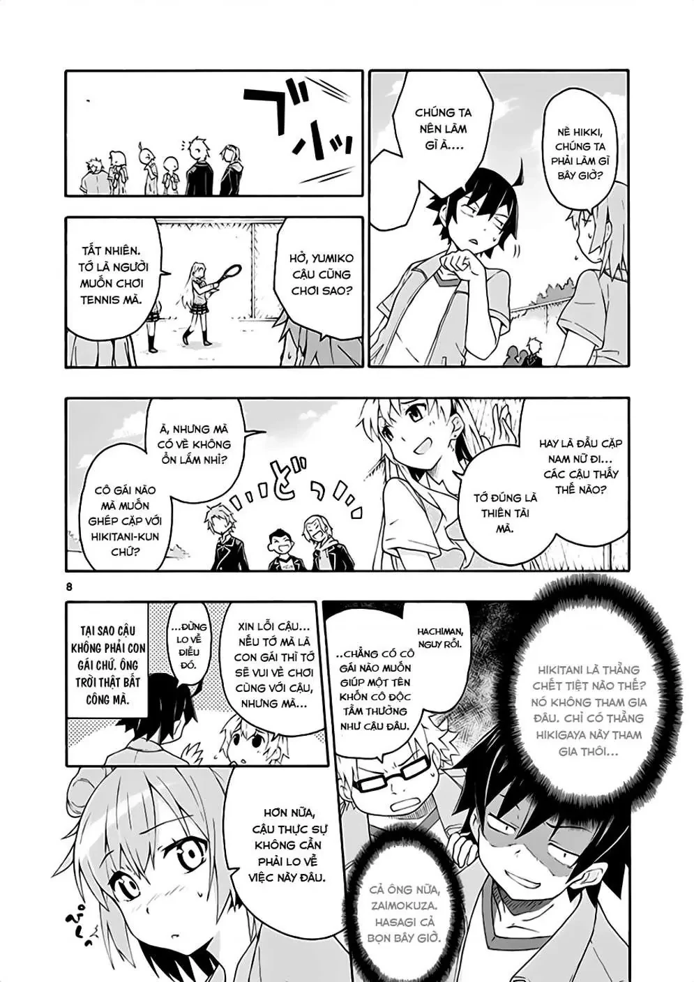 Chuyện Tình Thanh Xuân Bi Hài Của Tôi Quả Nhiên Là Sai Lầm @Comic Chapter 7 - 8