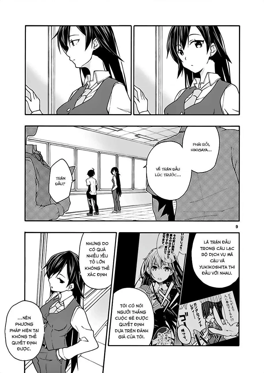 Chuyện Tình Thanh Xuân Bi Hài Của Tôi Quả Nhiên Là Sai Lầm @Comic Chapter 13 - 9