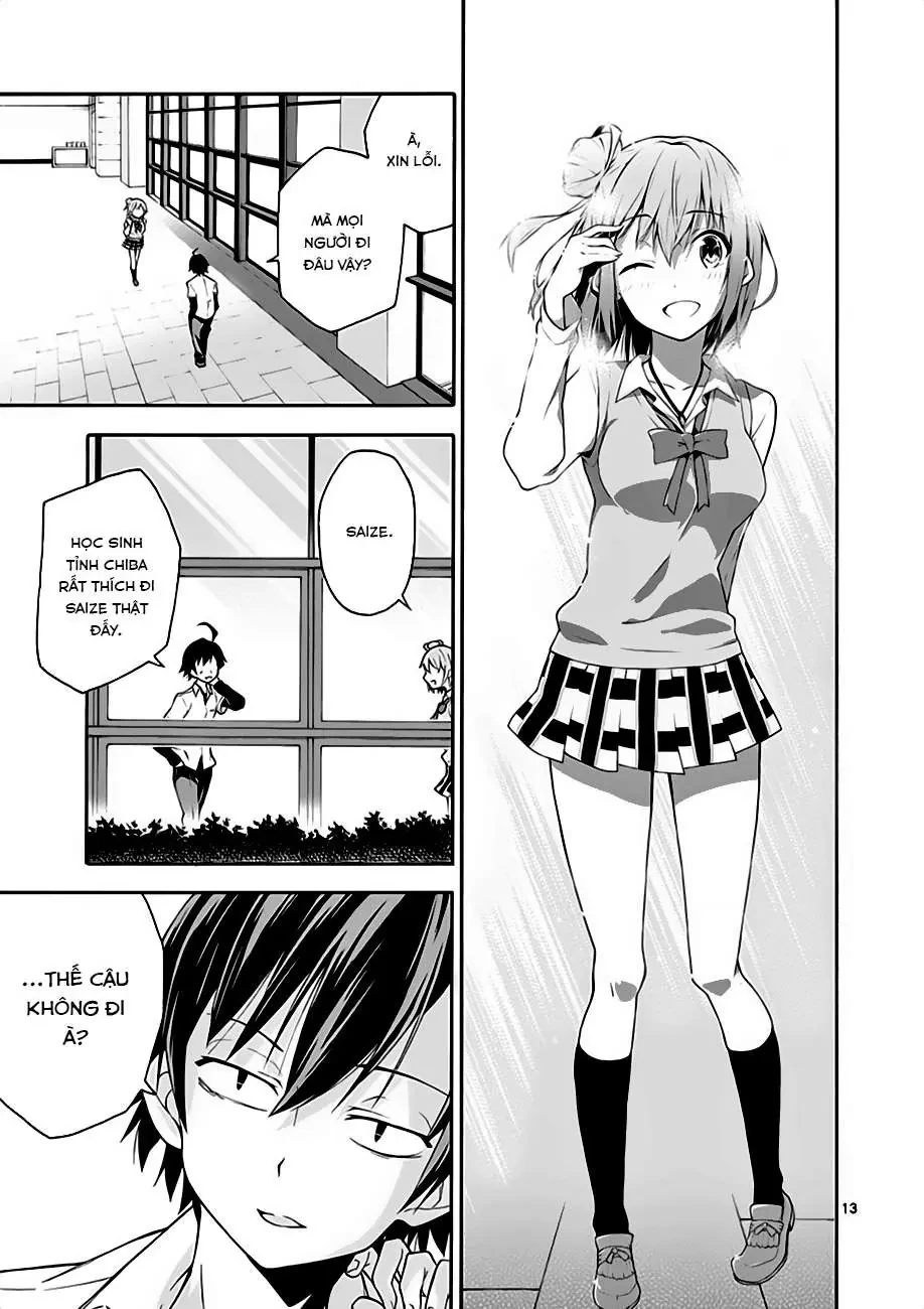 Chuyện Tình Thanh Xuân Bi Hài Của Tôi Quả Nhiên Là Sai Lầm @Comic Chapter 13 - 13