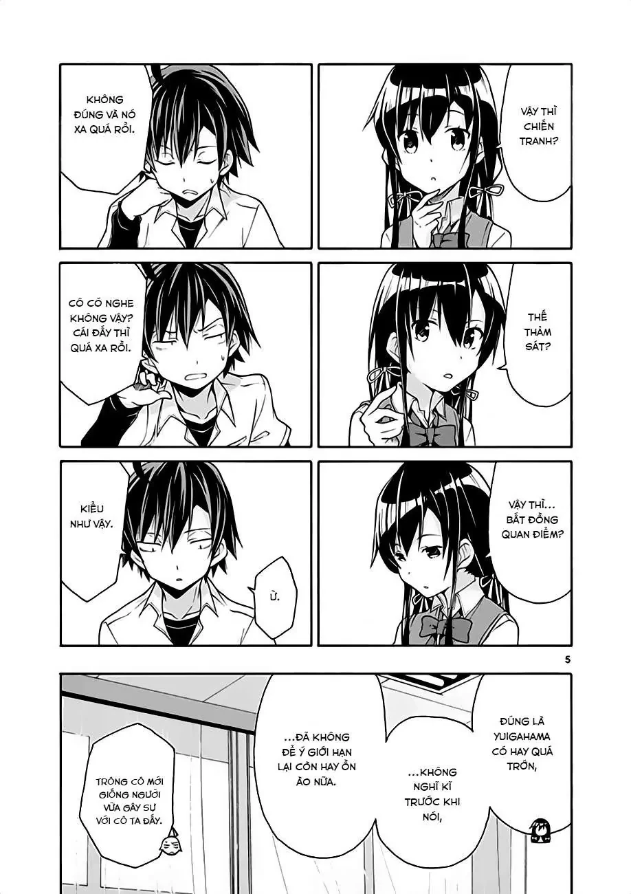 Chuyện Tình Thanh Xuân Bi Hài Của Tôi Quả Nhiên Là Sai Lầm @Comic Chapter 14 - 5
