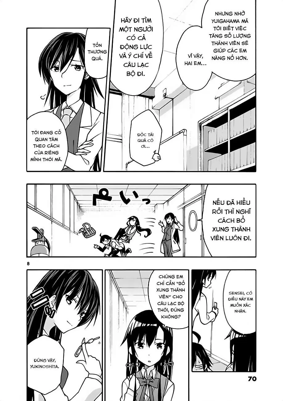 Chuyện Tình Thanh Xuân Bi Hài Của Tôi Quả Nhiên Là Sai Lầm @Comic Chapter 14 - 8