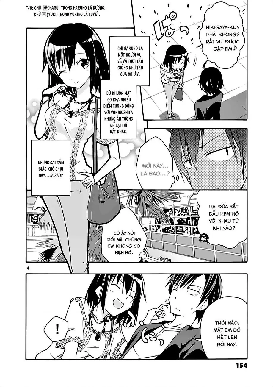 Chuyện Tình Thanh Xuân Bi Hài Của Tôi Quả Nhiên Là Sai Lầm @Comic Chapter 17 - 4