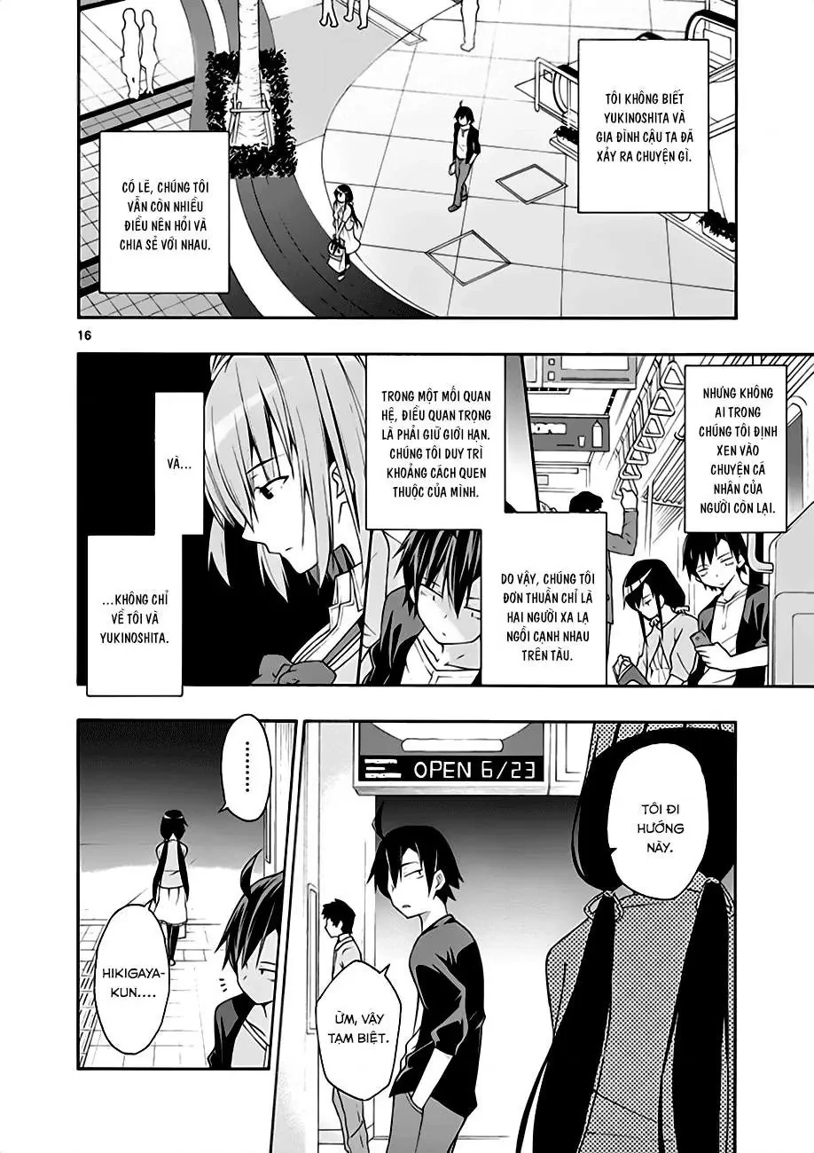 Chuyện Tình Thanh Xuân Bi Hài Của Tôi Quả Nhiên Là Sai Lầm @Comic Chapter 17 - 15