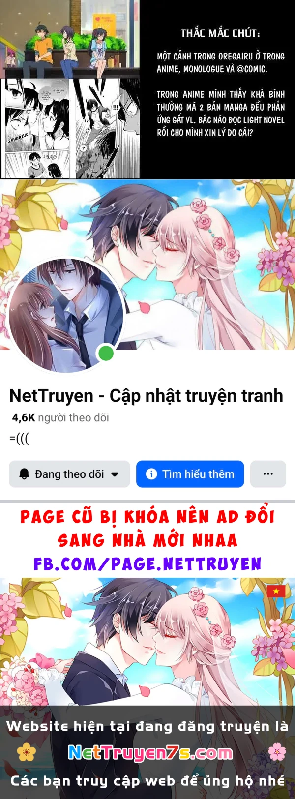 Chuyện Tình Thanh Xuân Bi Hài Của Tôi Quả Nhiên Là Sai Lầm @Comic Chapter 17 - 26