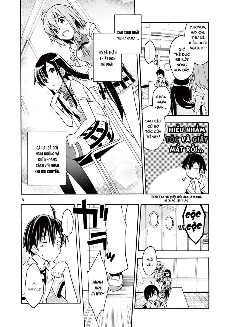 Chuyện Tình Thanh Xuân Bi Hài Của Tôi Quả Nhiên Là Sai Lầm @Comic Chapter 21 - 8