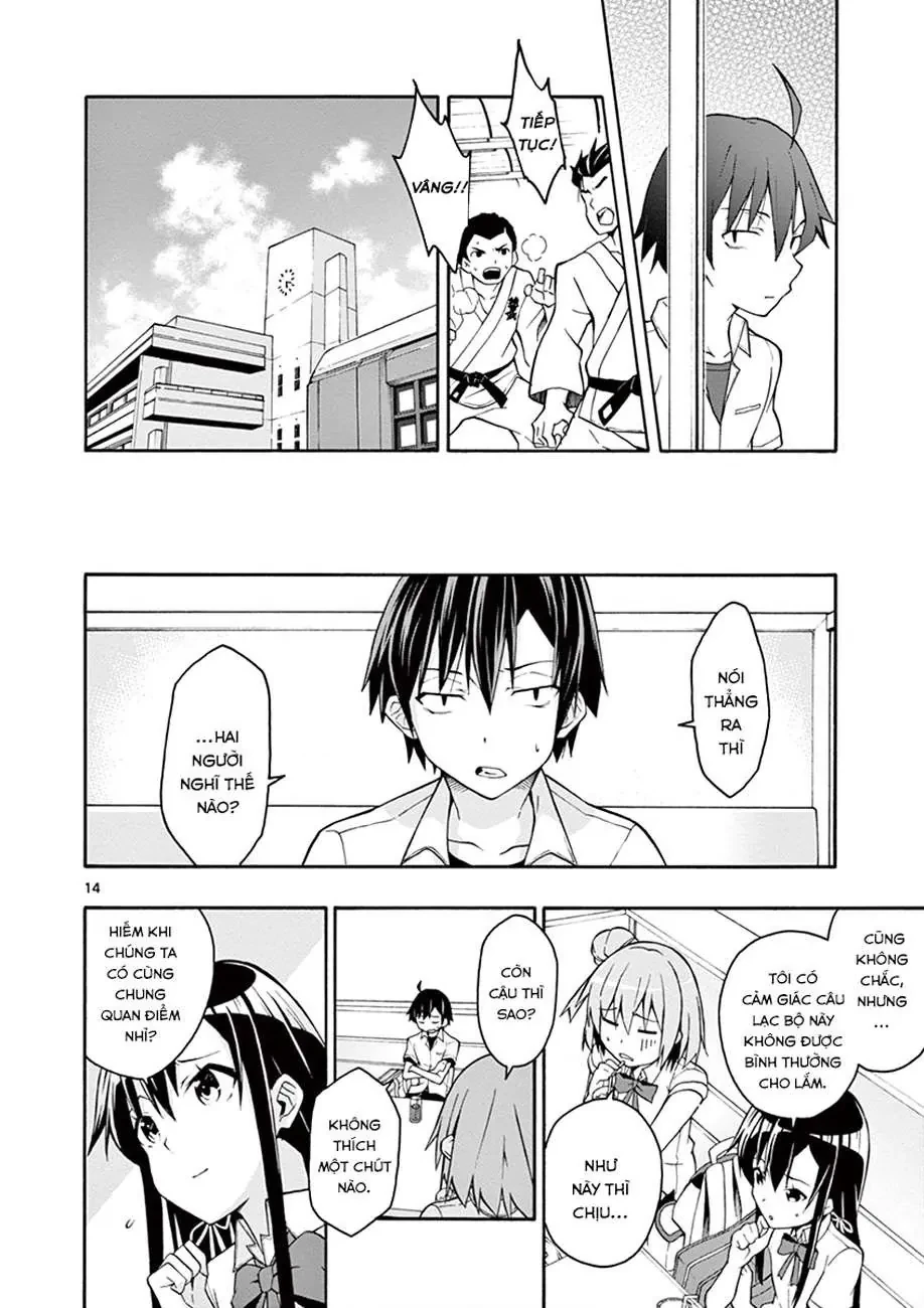 Chuyện Tình Thanh Xuân Bi Hài Của Tôi Quả Nhiên Là Sai Lầm @Comic Chapter 21 - 14
