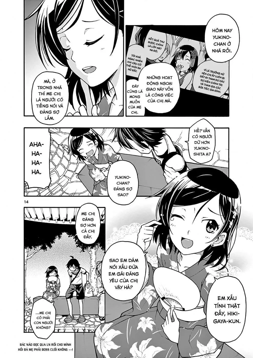 Chuyện Tình Thanh Xuân Bi Hài Của Tôi Quả Nhiên Là Sai Lầm @Comic Chapter 34 - 14