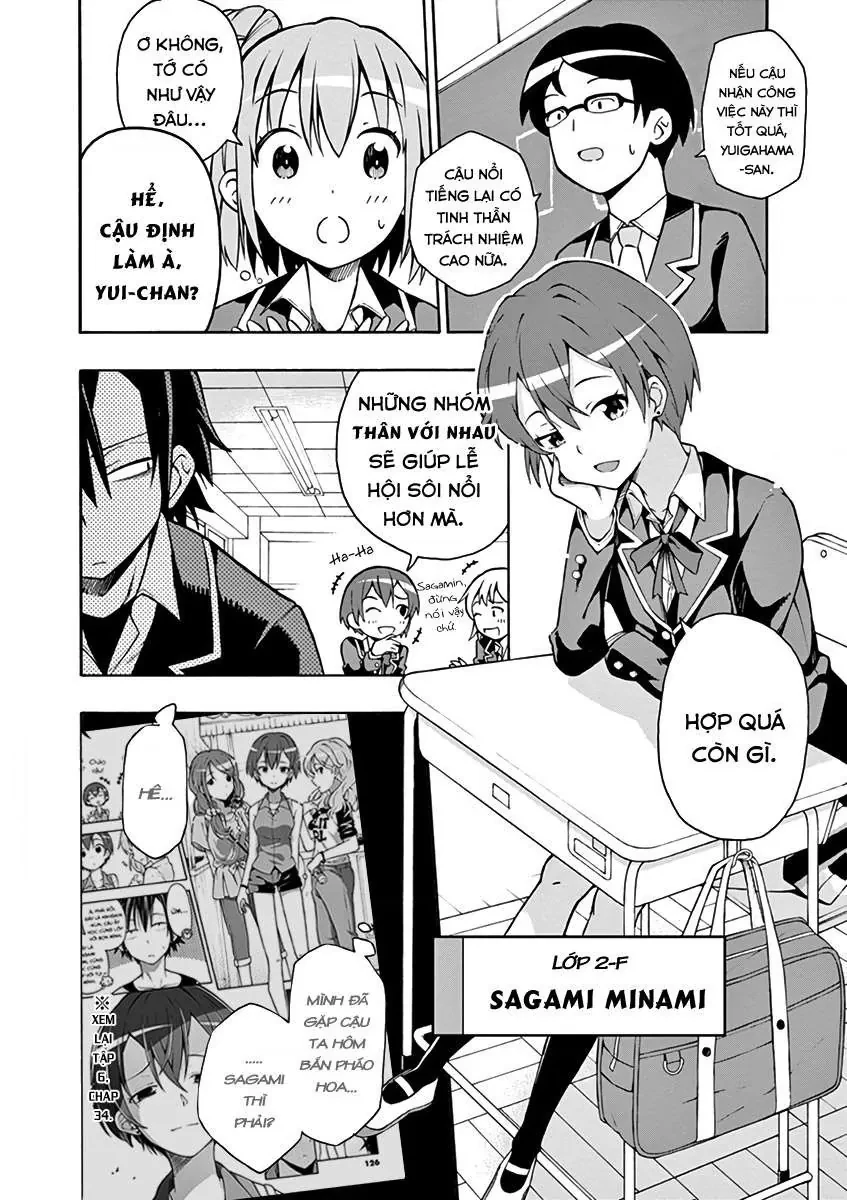 Chuyện Tình Thanh Xuân Bi Hài Của Tôi Quả Nhiên Là Sai Lầm @Comic Chapter 36 - 7